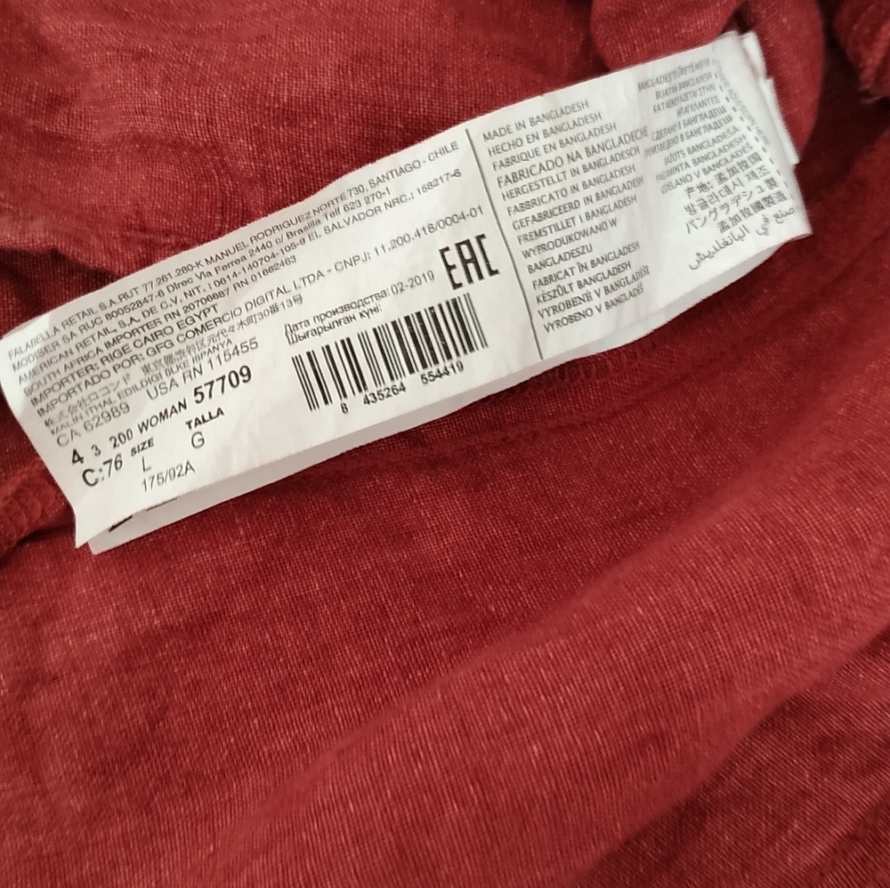 Mango linen sleeveless button front blouse - Picture 7 of 10